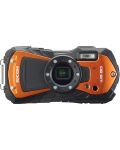 Компактен фотоапарат Ricoh WG-80, 16MPx, 28-140mm, Orange - 1t