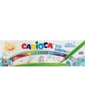 Комплект цветни моливи Carioca Tita Rainbow - 50 цвята - 1t
