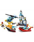 Конструктор LEGO City -  Морска полиция и пожарна мисия (60308) - 3t