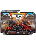 Комплект бъгита Monster Jam - Lumberjack vs Axe, 1:64 - 1t