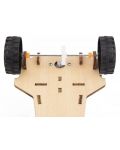 Комплект Tooky Land - Направи сам 3D дървена кола със соларна батерия - 4t