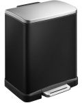 Кош за отпадъци EKO Europe - E-Cube, 20 l, черен - 1t