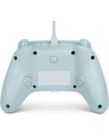 Контролер PowerA - Enhanced, жичен, за Xbox One/Series X/S, Cotton Candy Blue - 3t