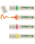 Комплект текст маркери Edding  24 Eco Highlighter - 4 цвята - 1t