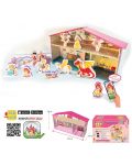 Комплект говорещи играчки Jagu - Принцеса и къща, 12 части - 1t