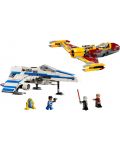 Конструктор LEGO Star Wars - New Republic E-Wing срещу Звездния боец на Shin Hat (75364) - 2t