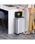 Кош за отпадъци EKO  Europe- X-Cube, 30 l, хром мат - 5t