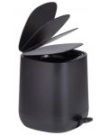Кош за баня Wenko - Davos, 5 L, 23.5 х 26 х 27.5 cm, черен мат - 1t