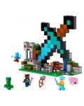 Конструктор LEGO Minecraft - Базата на меча (21244) - 3t