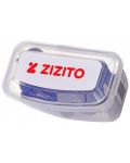 Комплект маска за гмуркане с шнорхел в кутия Zizito - син - 4t