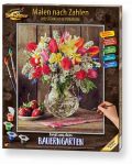 Комплект за рисуване по номера Schipper - Поздрави от селска градина - 1t