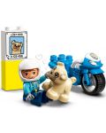 Конструктор LEGO Duplo Town - Полицейски мотоциклет (10967) - 3t