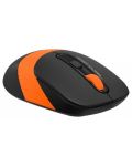 Комплект клавиатура и мишка A4tech - F1010 Fstyler, черен/оранжев - 3t