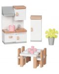 Комплект мебели за къща за кукли Goki - Кухня 2 - 1t