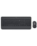 Комплект клавиатура и мишка Logitech - Signature MK650, безжичен, графит - 1t