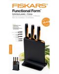 Комплект от 5 ножа с PVC поставка Fiskars - Functional Form - 4t