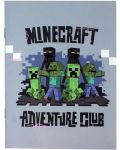 Комплект ученически пособия Jacob - Minecraft Adventure, 12 части - 7t