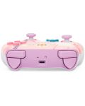 Контролер PowerA - Enhanced Wireless, Princess Peach Plaid (Nintendo Switch) - 6t