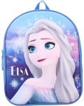 Комплект за детска градина Vadobag Frozen II - Раница и спортна торба, Elsa, синьо и розово - 2t