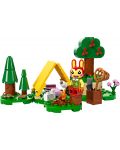 Конструктор LEGO Animal Crossing - Бъни сред природата (77047) - 3t