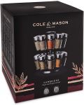 Комплект за подправки Cole & Mason - HERB & SPICE, 20 части + стойка - 5t