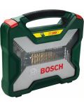 Комплект свредла Bosch - X-Line Titanium, 100 части - 2t