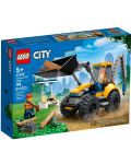 Конструктор LEGO City - Строителен багер (60385) - 1t