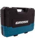 Комплект инструменти Gross - 109 броя, тресчотка 120 зъба, стомана CrV - 5t