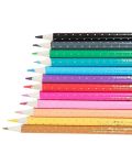 Комплект цветни моливи Studio Pets - 12 броя - 2t