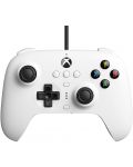 Контролер 8BitDo - Ultimate Wired Controller, за Xbox/PC, бял - 1t