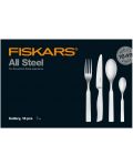 Комплект прибори за хранене Fiskars - All Steel, 16 части - 6t