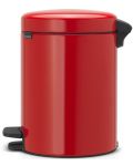 Кош за отпадъци Brabantia - NewIcon, 5 l, Passion Red - 2t