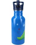 Комплект за детска градина Vadobag Pret - Раница с бутилка и несесер, динозавър - 3t