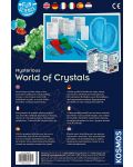 Компплект за експерименти Thames & Kosmos - Мистериозният свят на кристалите - 3t