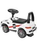 Кола за яздене Baby Mix - Racer, бяла - 8t