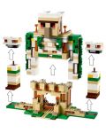 Конструктор LEGO Minecraft - Крепостта на Железния голем (21250) - 4t