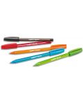 Комплект цветни химикалки Carioca - Fiorella, 6 цвята - 3t