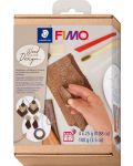 Комплект глина Staedtler Fimo Soft - Wood Design, 4 х 25 g - 1t