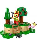 Конструктор LEGO Animal Crossing - Бъни сред природата (77047) - 4t