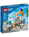 Конструктор LEGO City - Магазин за сладолед (60363) - 1t