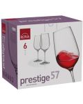 Комплект чаши за вино Rona - Prestige 6339, 6 броя x 450 ml - 2t