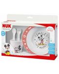 Комплект за хранене Nuk - Mickey - 2t