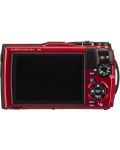 Компактен фотоапарат Olympus - TG-6, 12MPx, червен - 2t