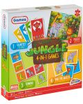 Комплект детски игри Grafix - Джунгла, 4 в 1 - 1t