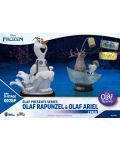 Комплект статуетки Beast Kingdom Disney: Frozen - Olaf Presents Tangled and The Little Mermaid (Exclusive Edition) - 8t