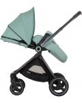Комбинирана бебешка количка Chipolino - Елит, пастелно зелена - 6t