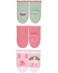 Комплект бебешки чорапи Sterntaler - С морски мотиви, 15/16 размер, 4-6 месеца, 3 чифта - 2t
