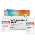 Комплект Vita&Minerals Sport, 2 x 30 капсули, OstroVit - 1t