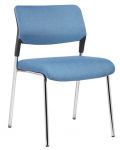 Комплект посетителски столове RFG - Evo 4L M, 5 броя, сини - 1t