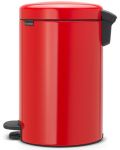 Кош за отпадъци Brabantia - NewIcon, 12 l, Passion Red - 2t